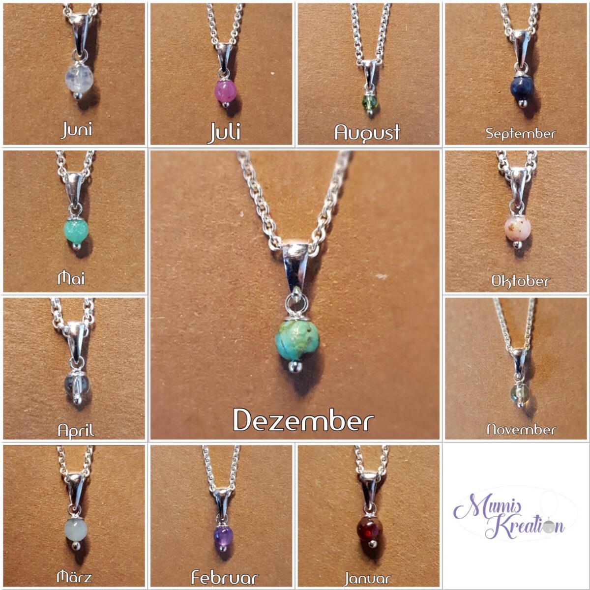 Geburtmonat Steine