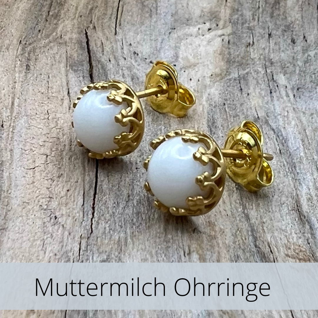Mumis Kreation Muttermilch Ohrringe